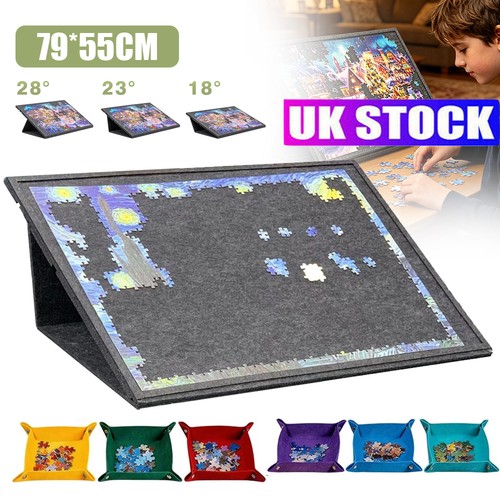 Tilting jigsaw puzzle board - tilting,