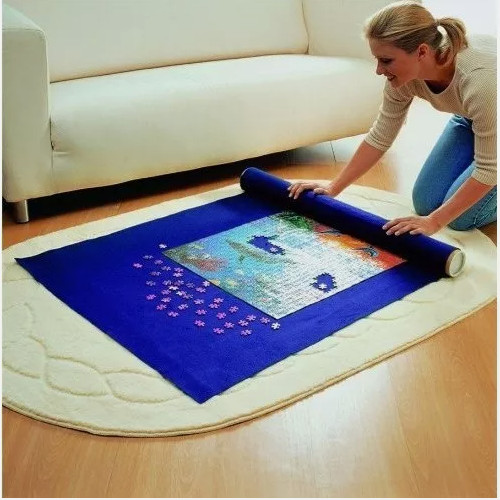 Jigsaw puzzle mat storage roll - puzzle,