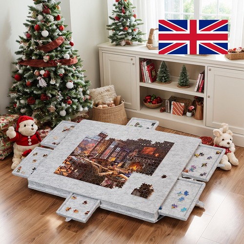 Tilting jigsaw puzzle board - jigsaw,
