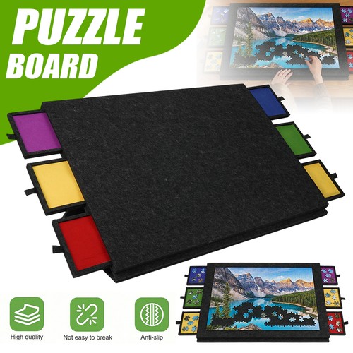 Tilting jigsaw puzzle - jigsaw, board