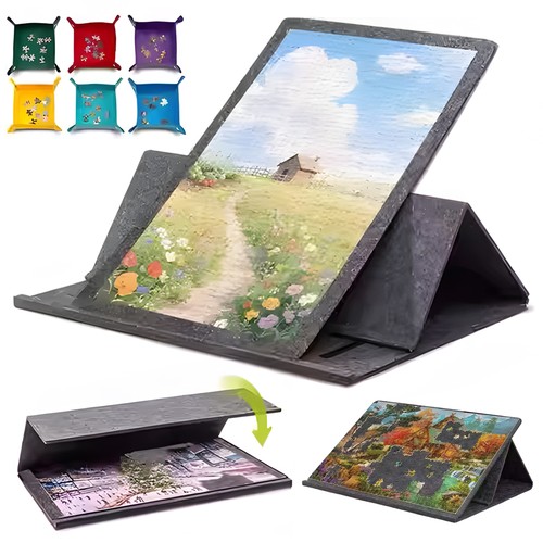 Felt tilting puzzle board - tilting,