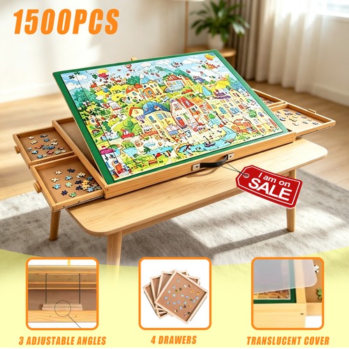 1500pcs wooden jigsaw - jigsaw, puzzle