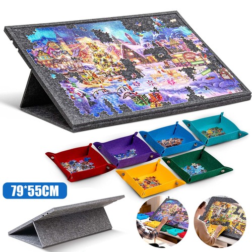 Felt jigsaw puzzle - puzzle, board
