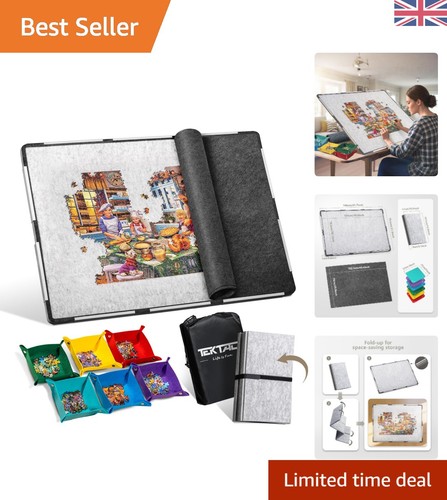Compact foldable puzzle board - compact,