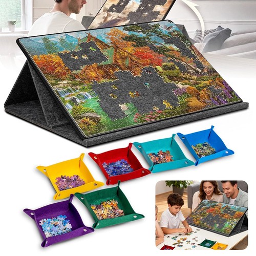 Tilting puzzle board with - tilting,