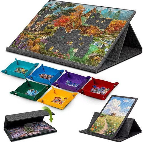 1000 pcs puzzle board tilting - board,
