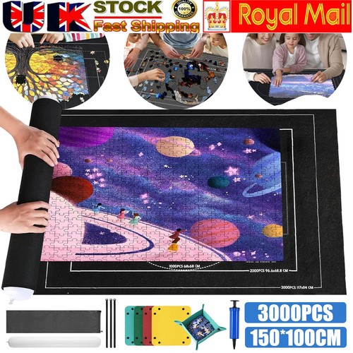 Jigsaw puzzle mat - roll, up