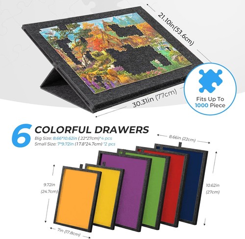 1000pcs tilting puzzle board - puzzle,