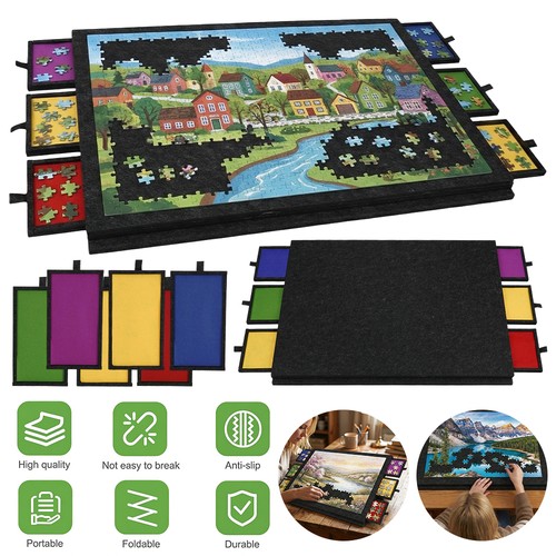 Felt jigsaw puzzle board - felt,