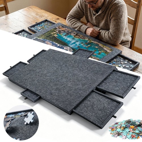 1000 piece felt tilting jigsaw - tilting,